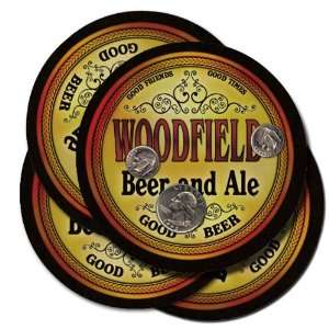  WOODFIELD Family Name Beer & Ale Coasters: Everything Else