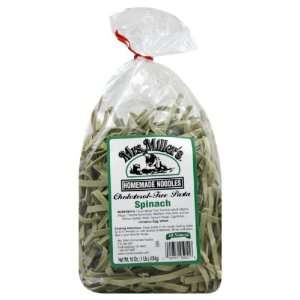 Mrs. Millers Spinach Noodles, 14oz Bag  Grocery & Gourmet 