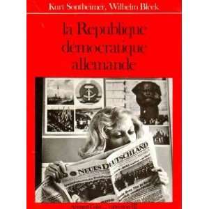   démocratique allemande Bleek Wilhelm Sontheimer Kurt Books