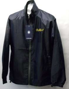   Landmark polyester unlined shell jacket Crown Royal Logo XXS XS  