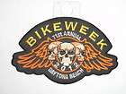 BIKE WEEK DAYTONA 2012 71ST ANNUAL TRIPLE SKULLS & WINGS MOTORCYCLE 