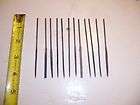 12 pc 4 long mini precision needle file set watchmaker