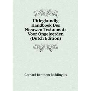   Voor Ongeleerden (Dutch Edition) Gerhard Benthem Reddingius Books