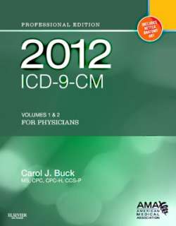 2012 icd 9 cm for physicians carol j buck paperback