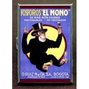 KL MONKEY BOOZE RETRO POSTER, ID CREDIT CARD WALLET CIGARETTE CASE 