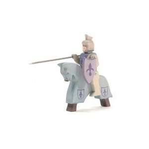  Ostheimer Riding Knight, Blue, with Horse: Toys & Games