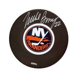 Mike Bossy Autographed Puck 