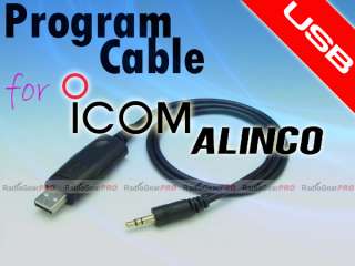 USB Program Interface cable for ICOM ALINCO Ham radio  