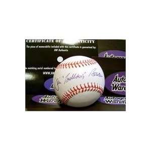 Jim Bouton autographed Baseball inscribed Bulldog: Sports 