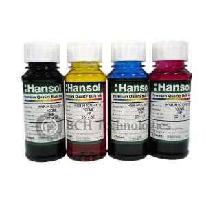  4 PCS Premium Refill Ink for HP 60, HP 60XL Cartridges 