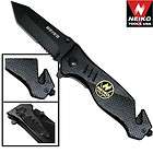 Tactical Folding Knife w/ Inner Lock Titanium Coated NEIKO USA