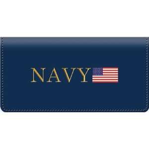  Navy Checkbook Cover: Office Products