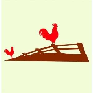  Removable Wall Decals  Rooster: Home Improvement