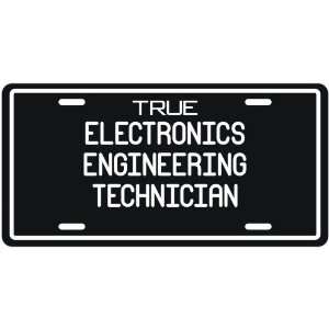 New  True Electronics Engineering Technician  License Plate 