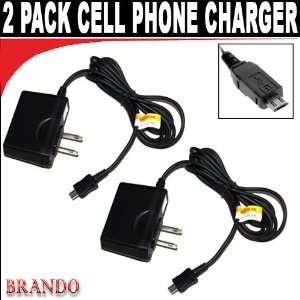  Set of 2 Travel chargers for your Motorola Rapture VU30 