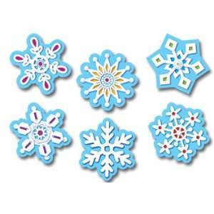  Winter Snowflakes 10In Designer Cut Outs: Toys & Games