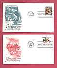 2427   2428 US first day cover FDC Christmas