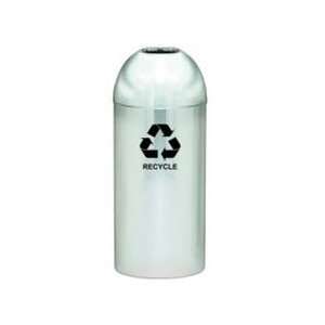 Witt Industries 415DT PM R Dome Top Recycling Receptacle   15 Gallons 