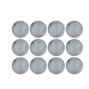  Gray Opaque Czech Glass Round Beads 4mm Arts, Crafts 