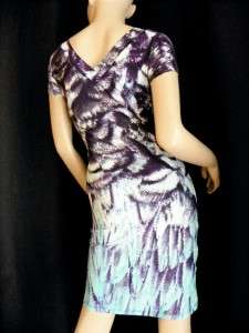 ROBERTO CAVALLI DRESS Aqua 10 XLarge/IT44 New 2012 Collection  