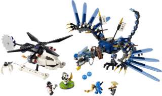 LEGO Ninjago Lightning Dragon Battle 2521   Jay, Sensei Wu, Kruncha 
