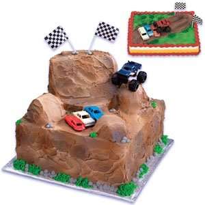  Monster Truck Cake Decorating Kit: Toys & Games
