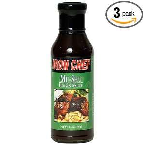 Mla Iron Chef Mu shu Hoisin Sauce, 14 Ounce Bottle (Pack of 3)  