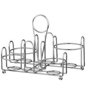 WIRE RACK 6 COMPARTMENT, CS 6/EA, 08 1231 LIBBEY GLASS, INC. TABLETOP 
