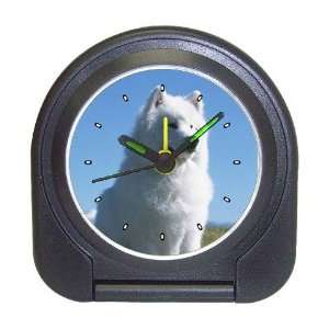  Samoyed Travel Alarm Clock: Home & Kitchen