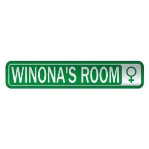   WINONA S ROOM  STREET SIGN NAME: Home Improvement