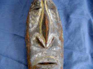 Old pre WWII NEW GUINEA Wood Yam tribal spirit Mask  