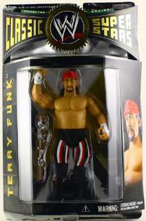 WWE CLASSIC SUPERSTARS TERRY FUNK ACTION FIGURE  
