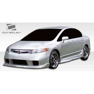 2006 2011 Honda Civic 4DR Duraflex Wings Kit   Includes Wings Front 
