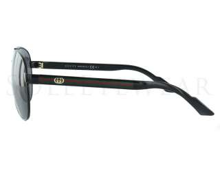 NEW Gucci GG 2898/S BKSBN 2898 BKS Shiny Black Sunglasses  