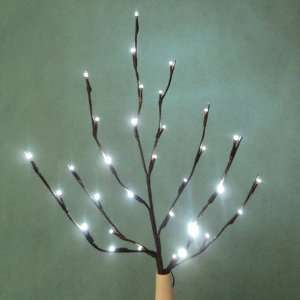  Battery Operated LED Lighted Artificial Budding Branch: Home & Kitchen