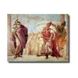 com Minerva Preventing Achilles From Killing Agamemnon From the Iliad 