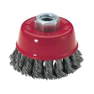   Plus D2279 2 1/2 Inch Knotted Wire Cup Brush, 5/8 by 11 Inch: Home