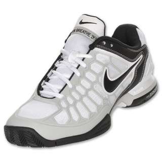 Mens Nike Zoom Breathe 2K11 White Grey Black 454127 103 Tennis Shoes 