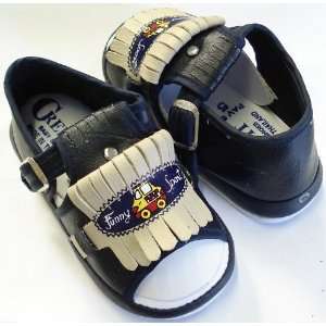   Navy Blue Funny Sports Toddler Squeaky Shoes (Size 4) 