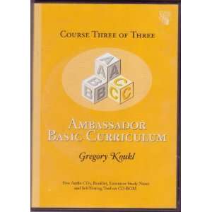   Basic Curriculum Course Three of Three By Gregory Kouki Office
