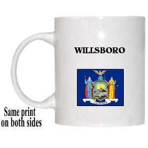  US State Flag   WILLSBORO, New York (NY) Mug: Everything 