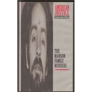    American Justice The Manson Family Murders (VHS) 