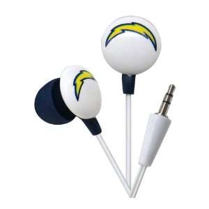  NEW IHIP NFF10200SDC SAN DIEGO CHARGERS EARBUDS NFL TEAM 
