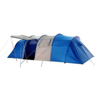 Peaktop 8 Man Big Tunnel Spider Family Group Camping Tent 4114  