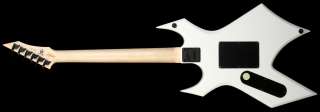 Rich Joey Jordison Signature Warlock Electric Guitar White Blood 