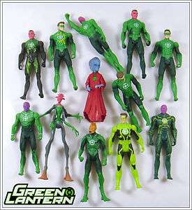   DC SUPER HERO Lots Green Lantern 3.75 Loose Auction Figure GLS  