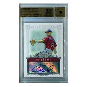  Colten Willems Autographed / Signed Beckett Graded 10 Auto 