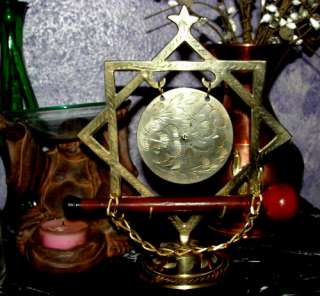   VINTAGE GONG * PORTAL TO SPIRIT REALM OPEN DOOR TO OTHERWORLDS  