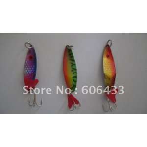   spoon lure lures hook spinner baits 5cm 7g 3pcs/lot