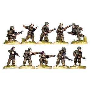  WWII 28mm British Airborne Section III (Ad Hoc) (10) Toys & Games